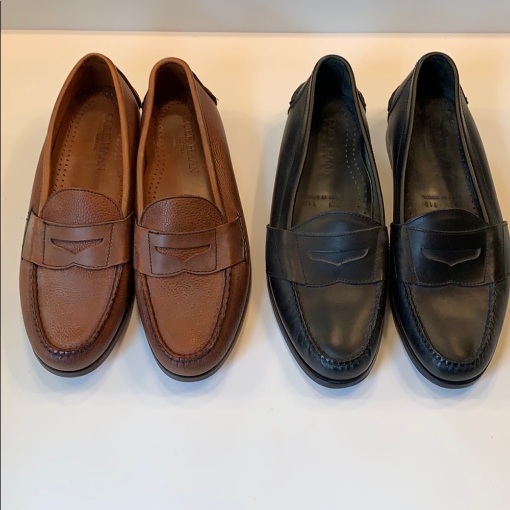 Bundled New Flawless Cole Hann Penny Loafer Set